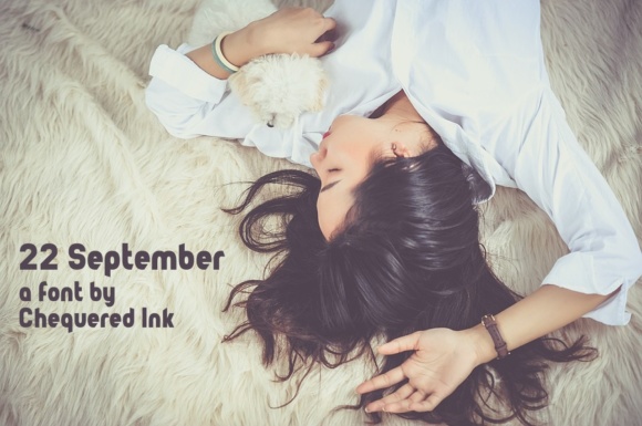 22 September Font for Editorial Design