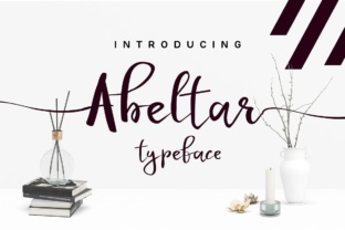 Albetar: A Feminine Script Font for Craft and Design Projects