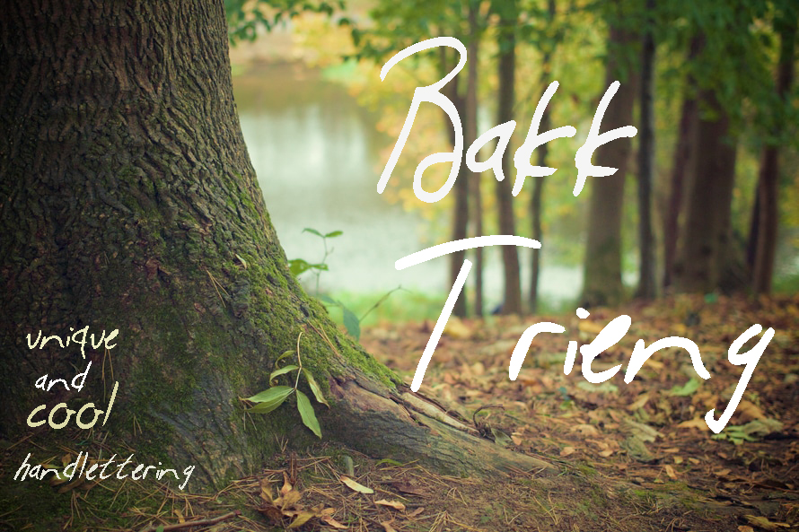 Bakk Trieng Font: A Modern Script for Editorial Design