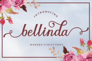 Bellinda Font for Editorial Design and Creative Typography