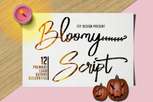 Bloomy Script Font for Feminine and Memorable Branding