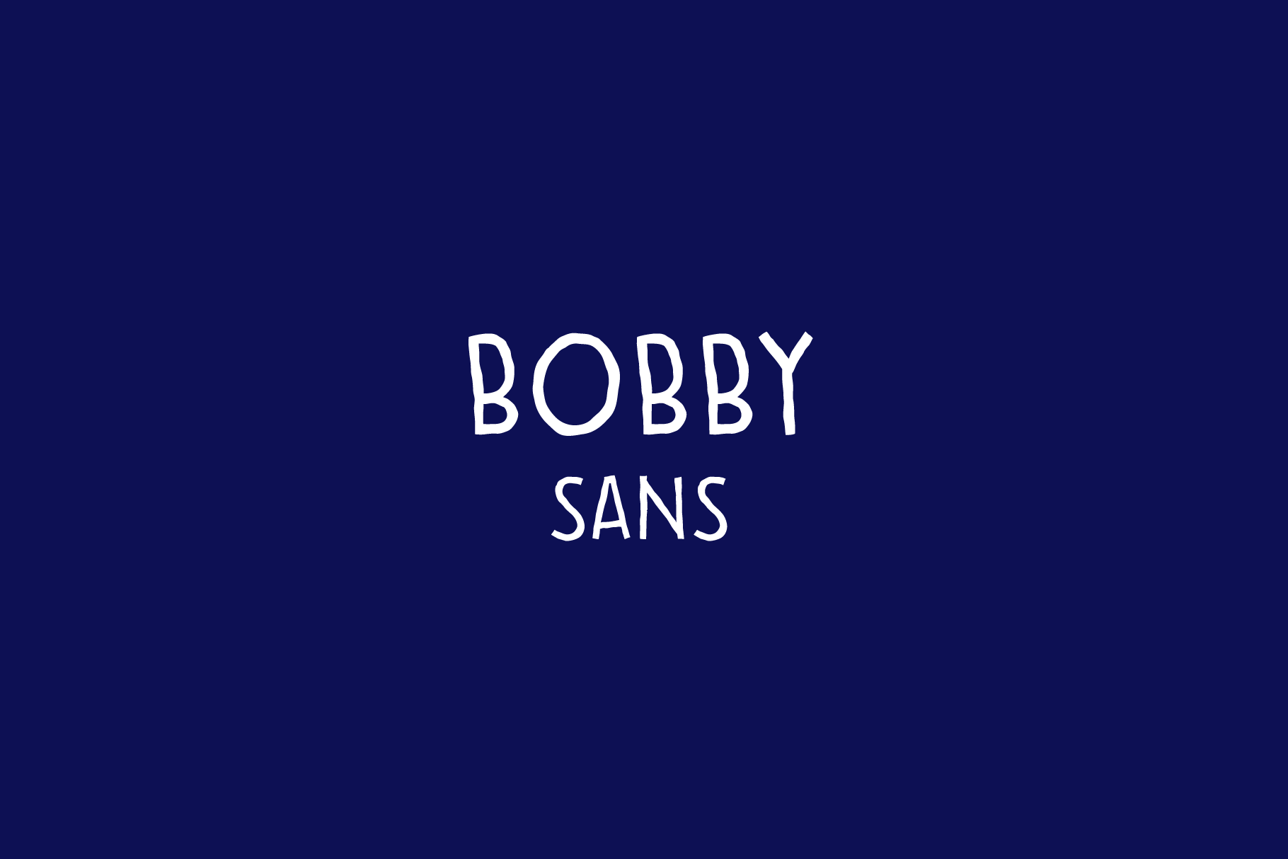 Bobby Font: A Charming Handwritten Typeface for Creative Craft Projects