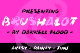Brushalot Font Review: A Creative Web Designer’s Perspective