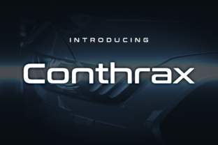 Conthrax Font: A Modern Typeface for Digital Design