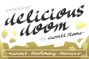 Delicious Doom Font for Creative Branding