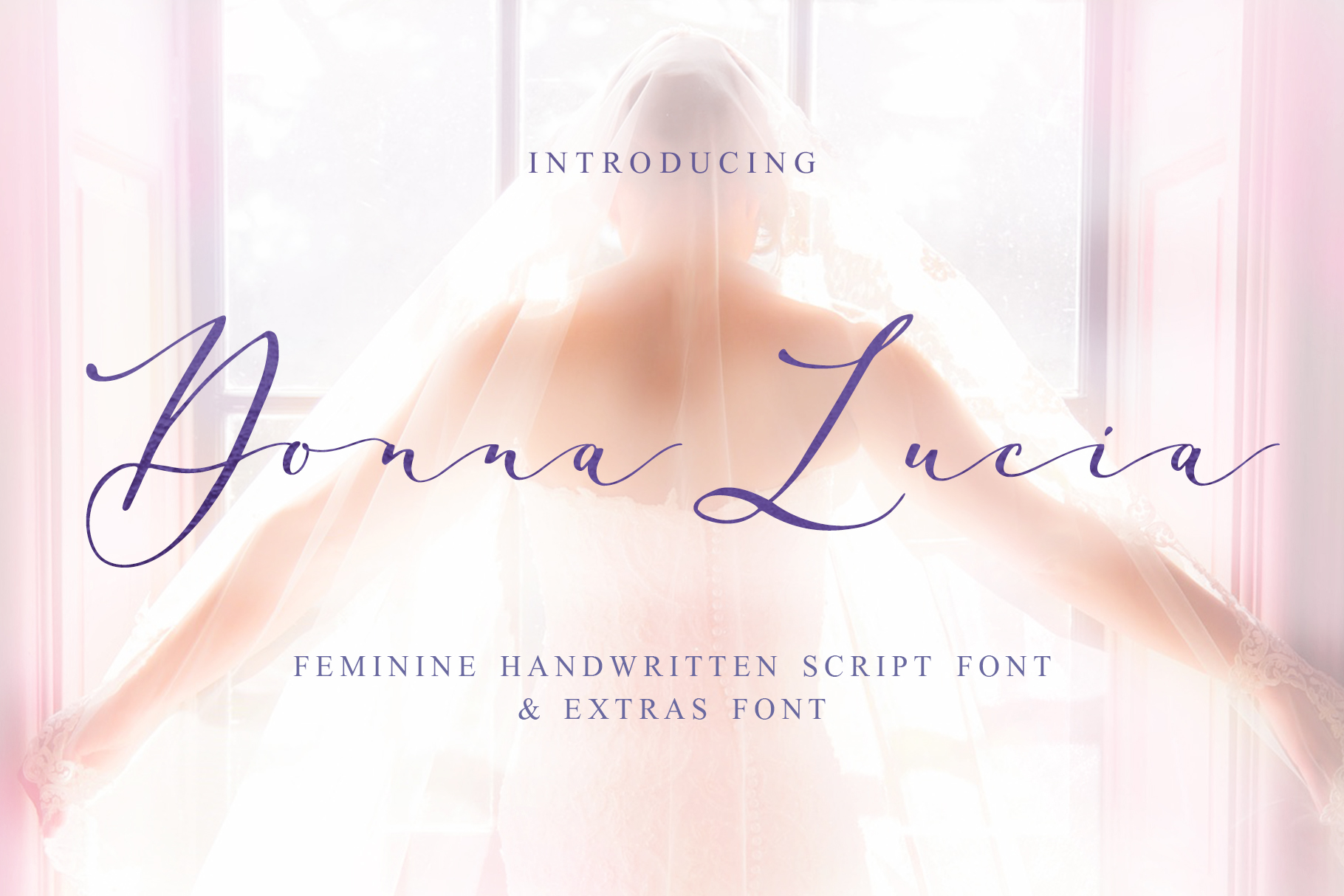 Donna Lucia: A Romantic Script Font for Designers