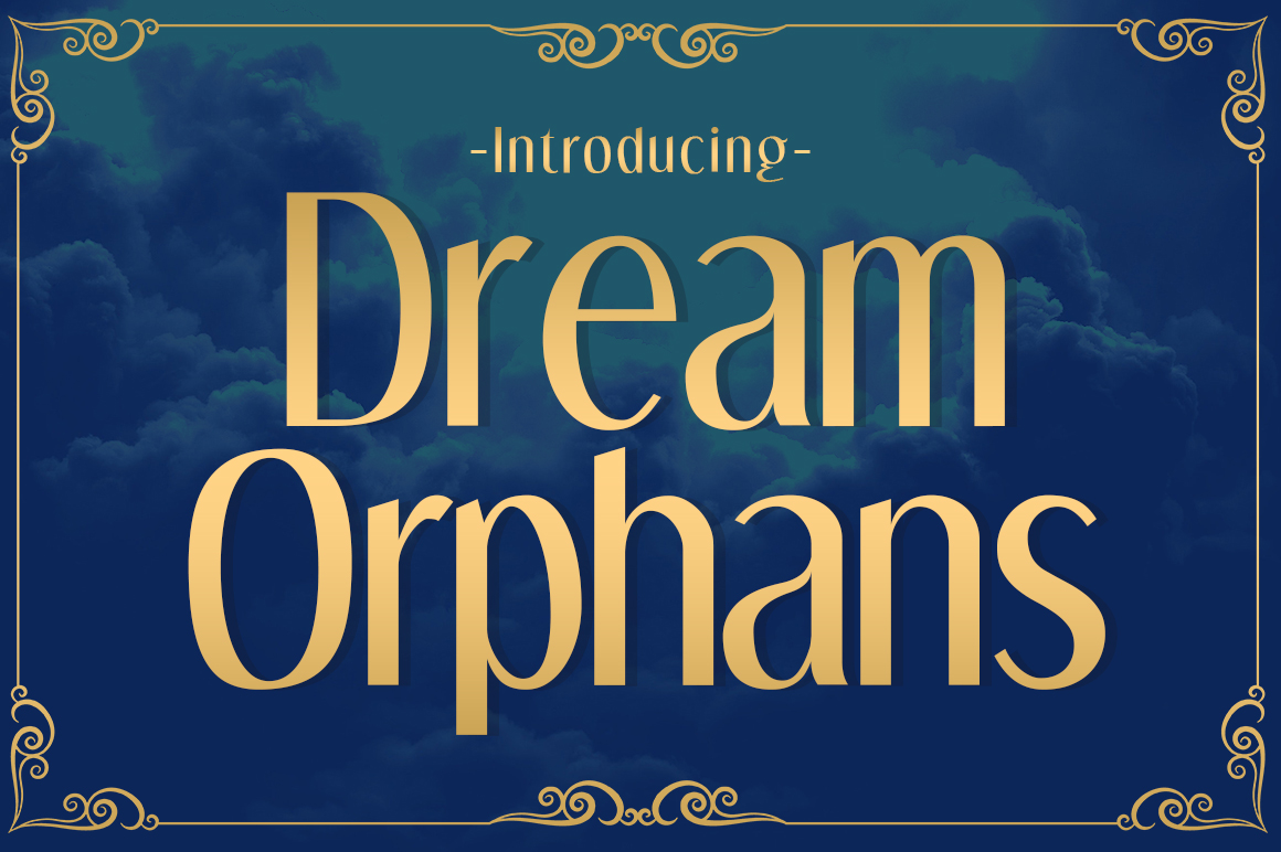 Dream Orphans Font: A Display Typeface for Creative Campaigns