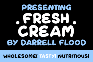 Fresh Cream Font for Friendly and Food-Focused Branding
