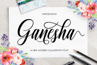 Ganesha Script Font: A Premium Handwritten Typeface for Digital Marketers