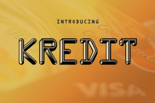 Kredit Font: A Stylish Typeface for Editorial Design