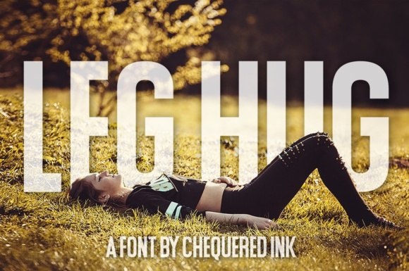 Leg Hug: A Modern Typeface for Captivating Titles