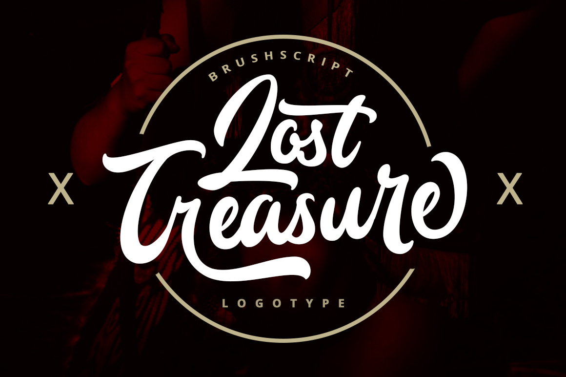 Lost Treasure Font for Branding and Display Design