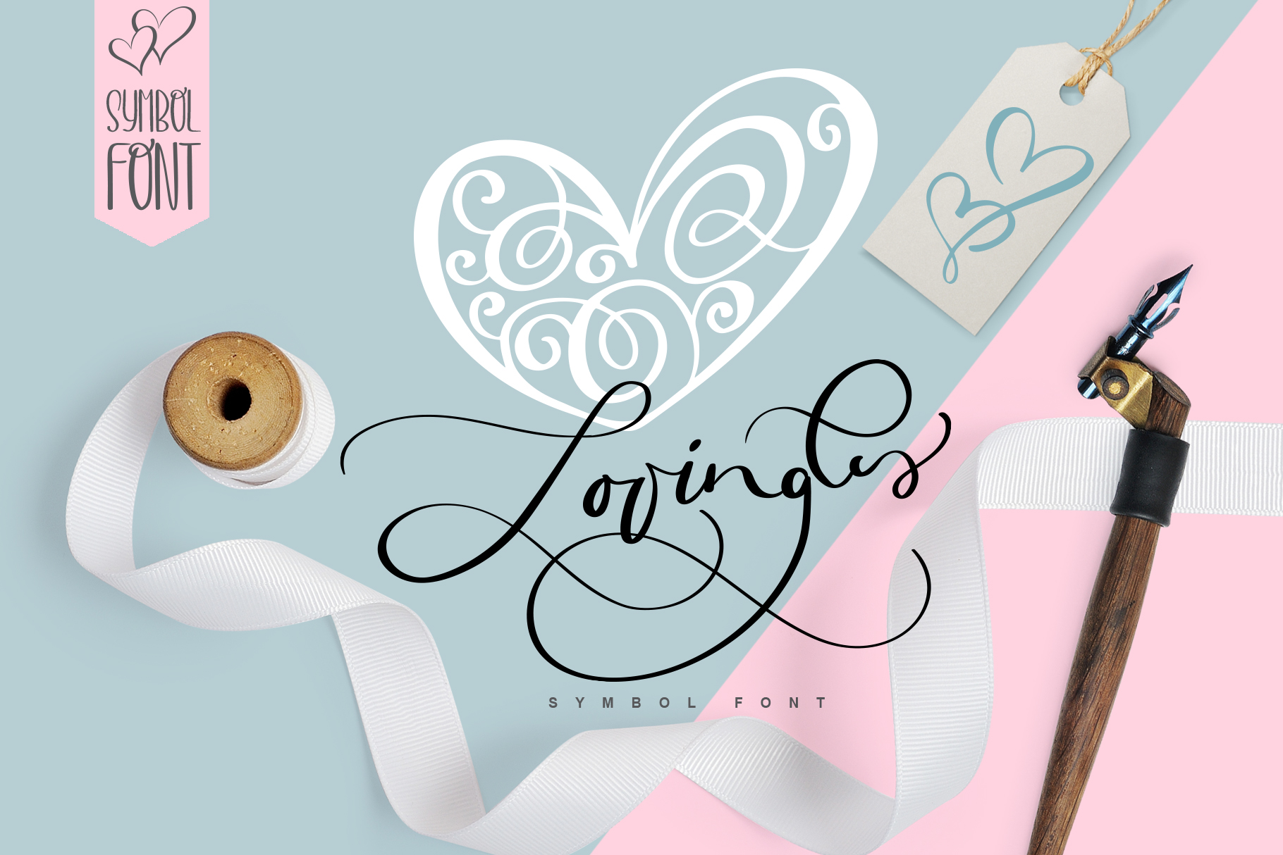 Lovingly Font: A Romantic Typeface for Editorial Elegance