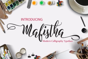 Mafistha Font Adds Elegance to Digital Branding Projects
