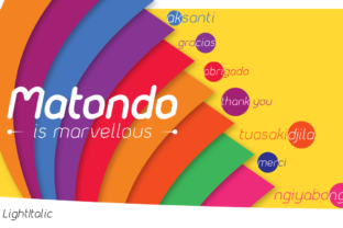 Matondo Light Italic Font Review for Creative Projects