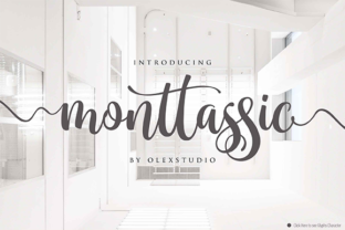 Monttassic Script: A Premium Typeface for Modern Campaigns
