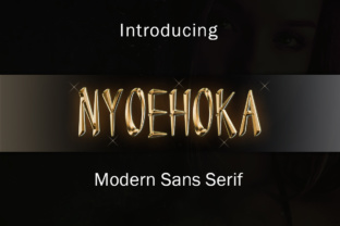 Nyoehoka Font: A Modern Sans Serif for Bold Digital Branding