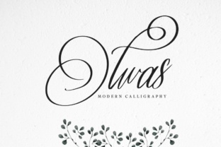 Olwas Font: A Beautiful Script for Craft and Design Projects