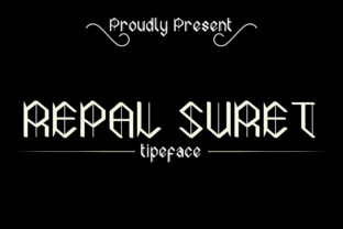 Repal Suret Font Adds Vintage Charm to Editorial Design