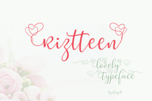 Riztteen Font for Elegant Web Typography