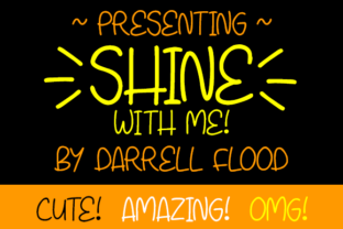 Shine with Me: The Font That Captures Attention