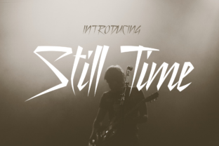Still Time Font: A Handwritten Typeface for Creative Crafters