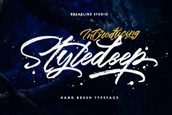 Styledeep Font for Branding and Promotional Design