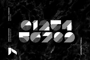 Tyndall Free Number Set: A Bold Typeface for Memorable Branding and Campaigns