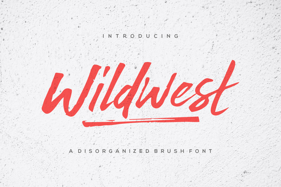 Wildwest Font for Editorial Design